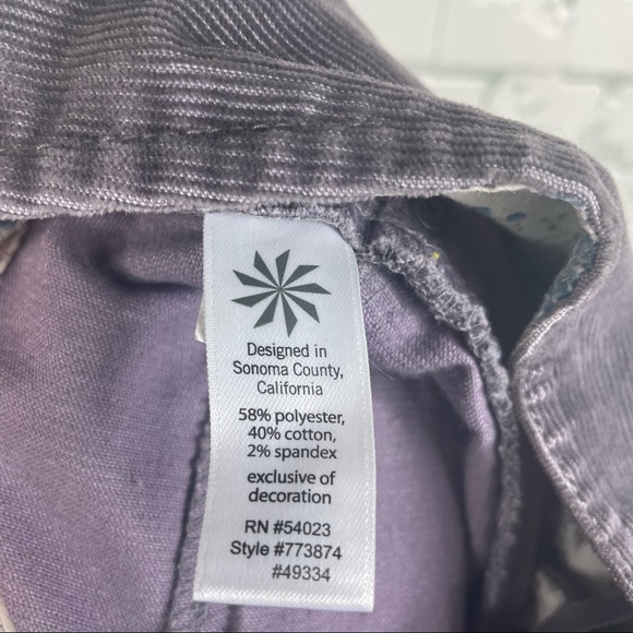 Athleta Vintage Ridge Corduroy Athletic Skirt Dusty Lavender 12T - Picture 12 of 13